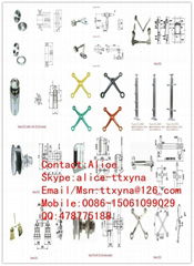 point-fixed glass curtain wall fittings