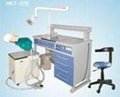 Gas-controlled oral clinical simulation practice system