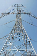 Power transmission  line tower