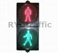 300mm Red and Green Static Pedestrian Light