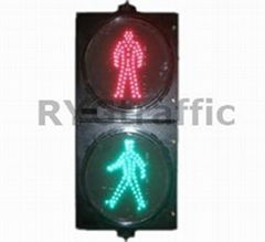 300mm Red and Green Static Pedestrian Light