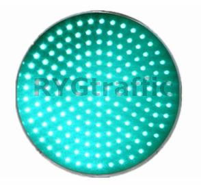 300mm Clear Lens Green LED Traffic Light Module 