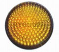 300mm Small Lens Yellow LED Traffic