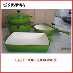 Cast iron cookware