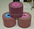 surface treatment satin non-woven wheel for handle machine,  2