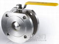 CE Manual wafer ball valve 1