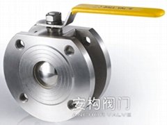 CE Manual wafer ball valve
