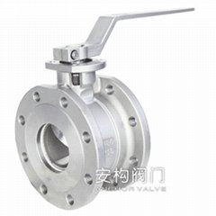 CE Flange wafer V type ball valve High quality