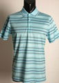 mercerized cotton polo shirt
