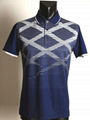 mercerized cotton polo shirt