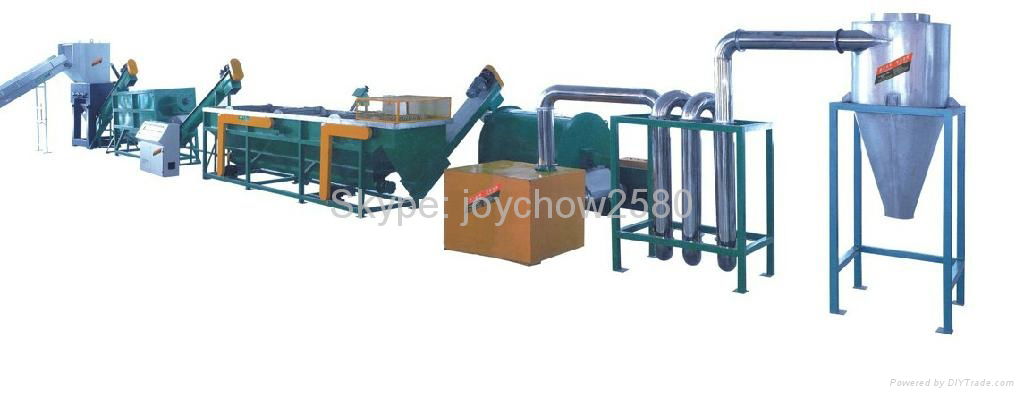 PP PE Film crushing and washing recycling line