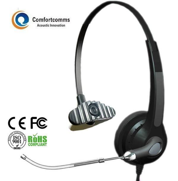 Professional Noise-canceling Call Center Headset 4