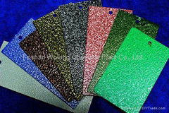 Texture powder coating