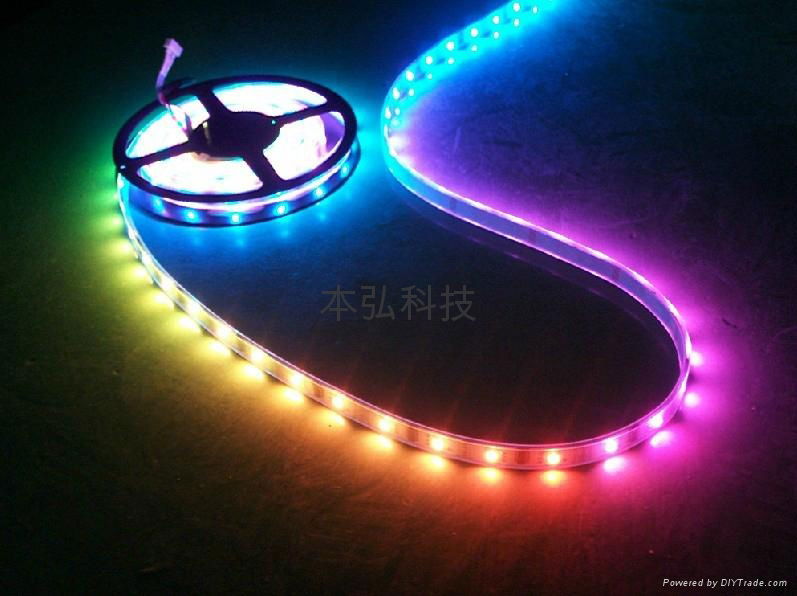 LED flexible strip 1606IC meteor shower