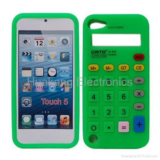 Custom Rubber Silicone Phone Case Housing Apple iPhone Accessory 4