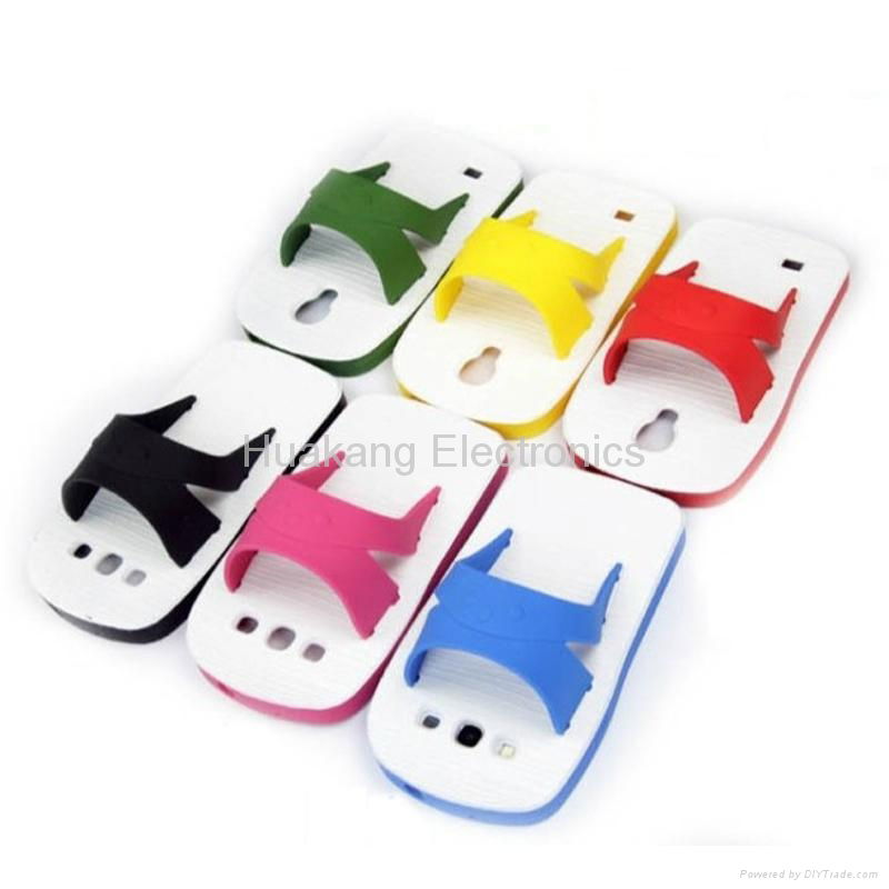 Cellphone Accessories Colorful Slippers Shaped Mobile Cover Case - case009  - for Samsung,iPhone (China Trading Company) - Mobile Phone