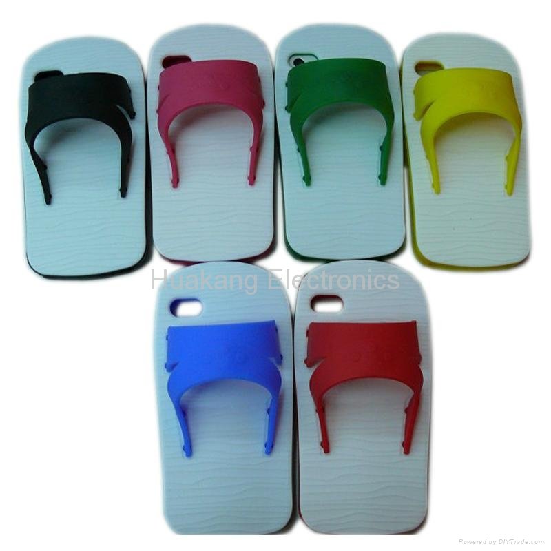 Cellphone Accessories Colorful Slippers Shaped Mobile Cover Case 5