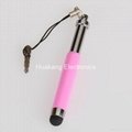Stylus Retractable Touch Pen for iPhone With Dust Plug 5