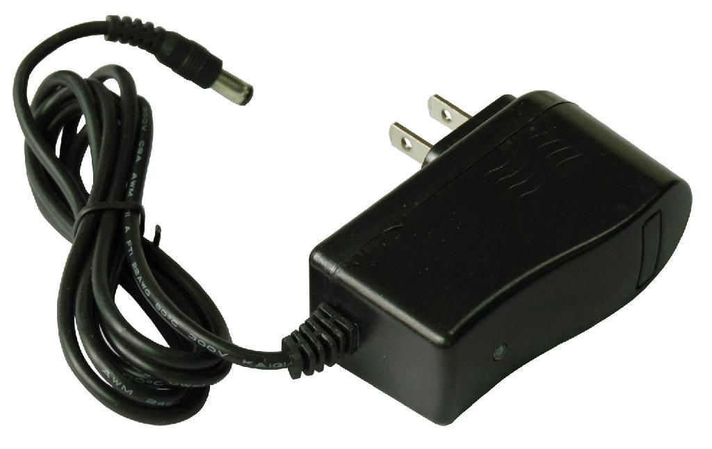 12W Wallmount Switching Power Adapter for CCTV,DVR,Access Control System