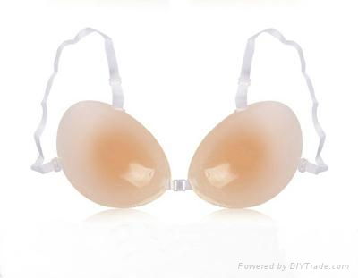 Detachable strap silicone bras fashionable NuBra