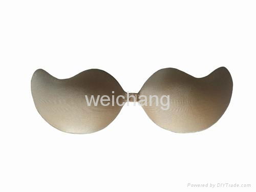 Fabric gel bra invisible bras push up lingerie 3