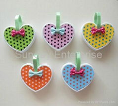 lovely heart shape manicure sets