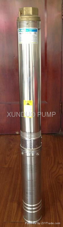 4inch deep well submersible pump 