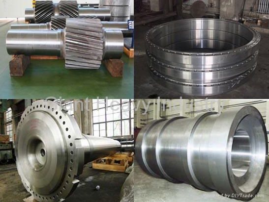 Forging，forged steel shaft, forged ring,roged roller