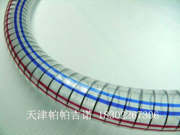 優質PVC鋼絲螺旋管，PVC鋼絲管，透明鋼絲管，鋼絲管