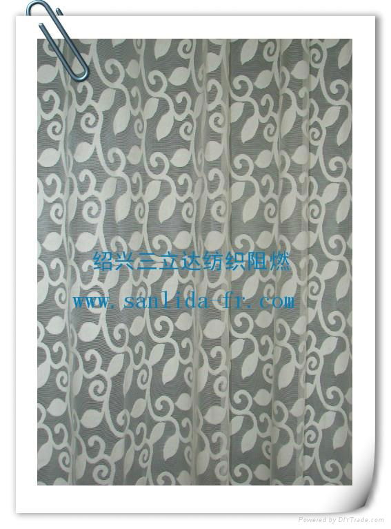 100% Polyester Inherent Flame Retardant  voile 2