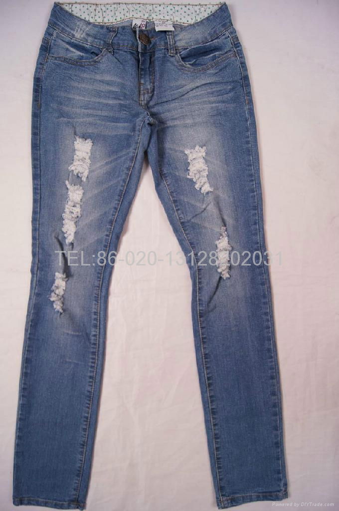 Lady style jeans