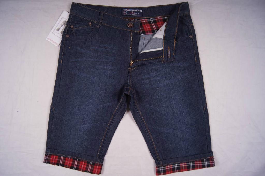 Men style short jeans