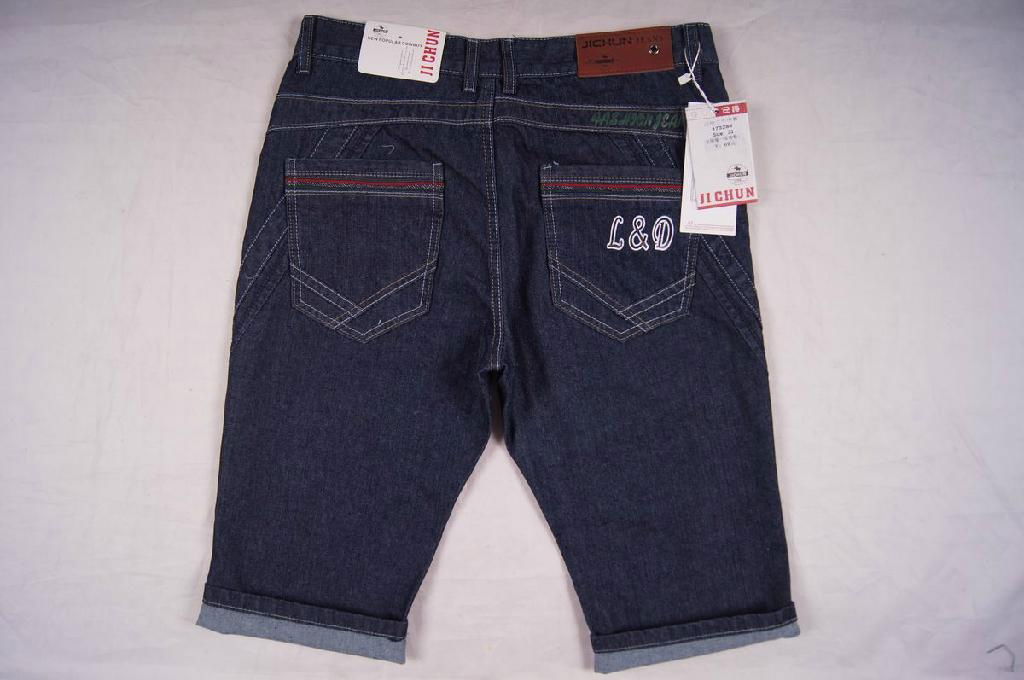 Men style short jeans 4