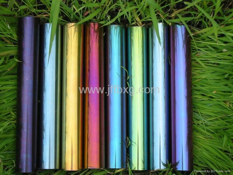 coloured stainless steel pipe