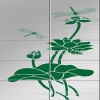colour etched stainless steel sheet for decoration 2