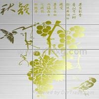 colour etched stainless steel sheet for decoration 3