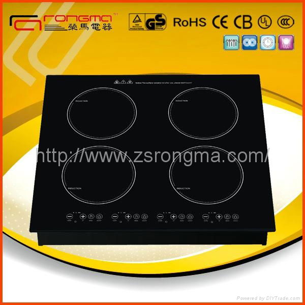 home appliance three burner induction stove 2