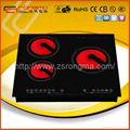 European style four burner induction cooker  3