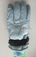 Winter Ski glove with 40G 3M Thinsulate Lining