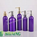 Purple Aluminum Shampoo Bottle