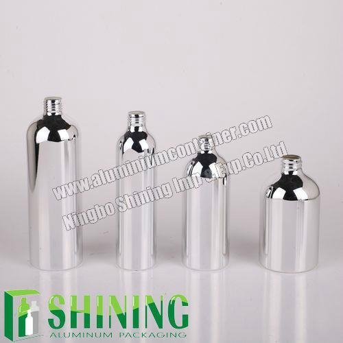 Shining Aluminum Cosmetic Bottle   2