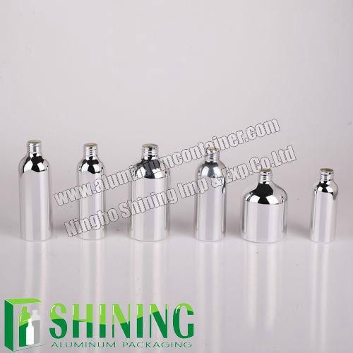 Shining Aluminum Cosmetic Bottle   3