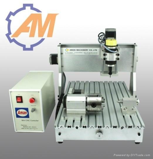 High precision CNC router for hard wood 3040CH80+A 200W