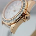 2013 new arrival leather strap lady watch 3