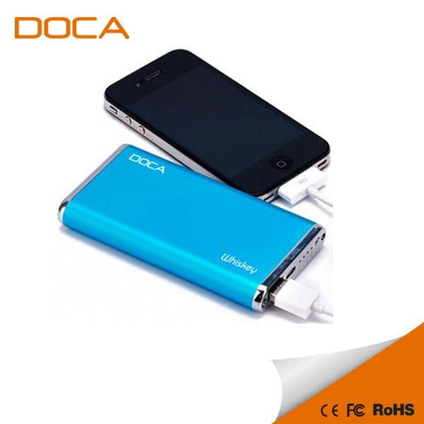 Large capacity 6500mAh Universal Portable Power Bank for Tablet PC and Smart Pho