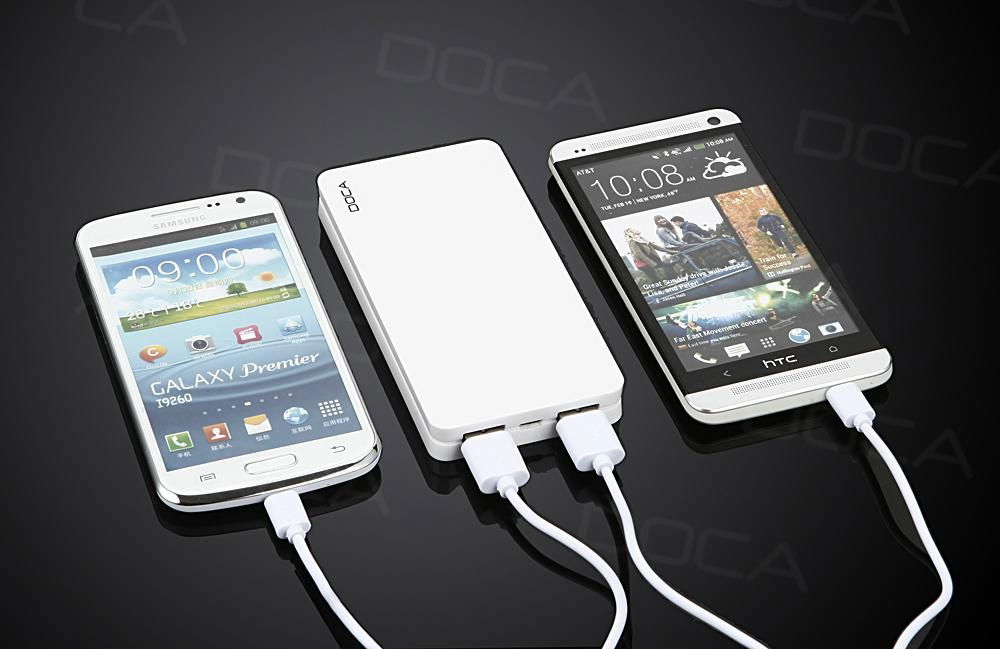 6500mAh Universal External Battery Power Bank for mobile Phones 5