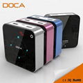 8400mAh Newest Design LED Electronic Clock Power Bank