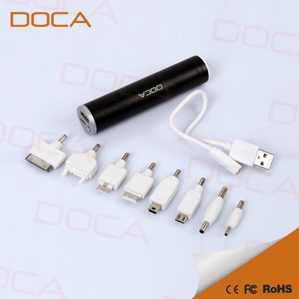 Rechargerable Mini Phone Chareger Power Bank 2200 mAh for mobile phones 2