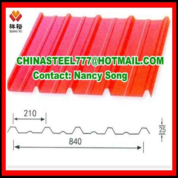 YX840 Prepainted corrugated steel sheet/roofing sheet metal--China gold supplier 4