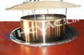 Large stainless steel PVD coating